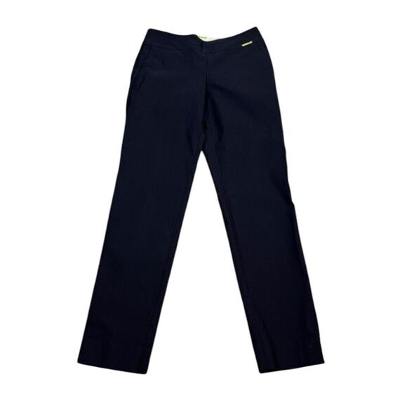 Swing Control Navy Straight-Leg Golf Pants, Size 8 - Picture 1 of 5